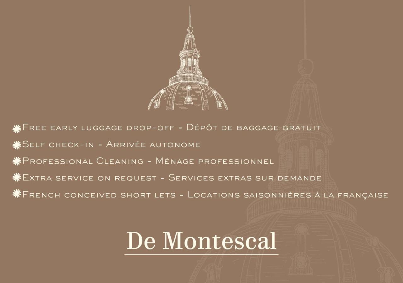 De Montescal - Hot Tub And Ac Cosy Apartment A Prime Location 40M2 Parijs Buitenkant foto